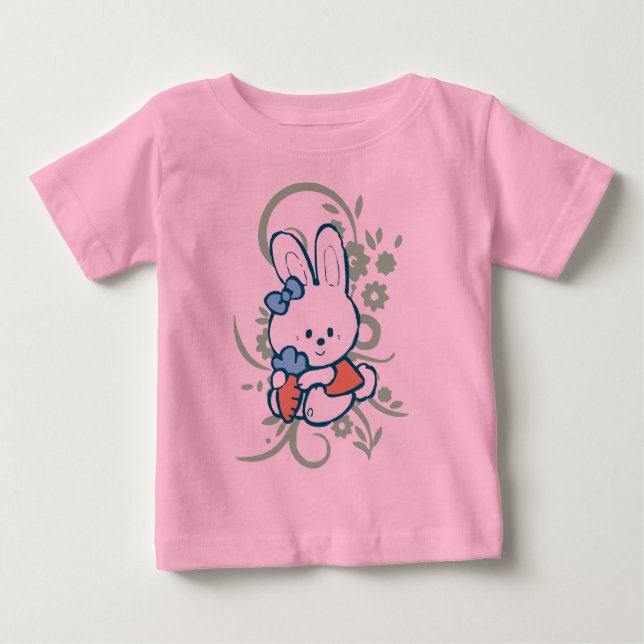 Camiseta De Bebé Carrot Bunny Baby (Anverso)