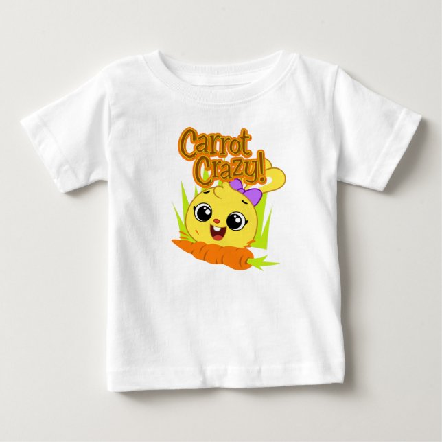 Camiseta De Bebé Carrot Crazy (Anverso)