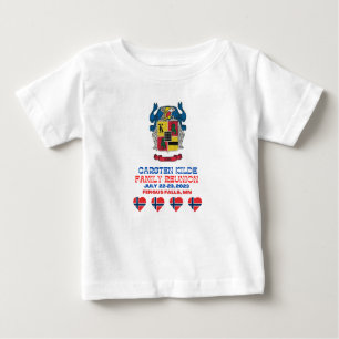 CAMISETA DE BEBÉ CARSTEN KILDE FAMILIA REUNIÓN BEY TSHIRT
