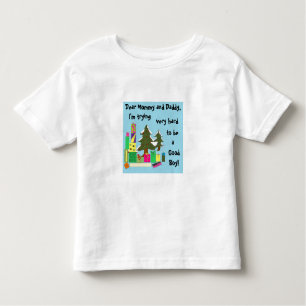 Camiseta De Bebé Carta de navidades