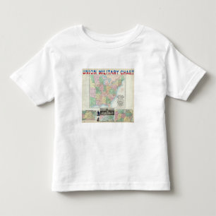 Camiseta De Bebé Carta militar de la unión