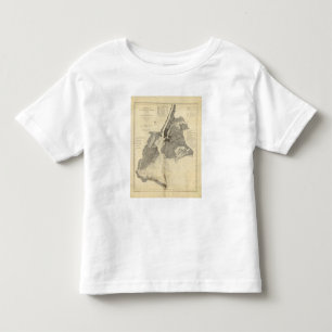 Camiseta De Bebé Carta ninguna de la costa bahía y puerto de 20