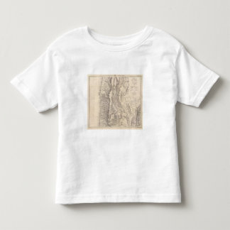 Camiseta De Bebé Carta, provincias de La Rioja San Juan