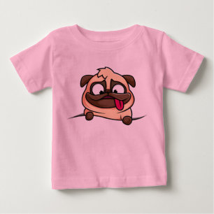 Camiseta De Bebé Cartoon Dog Funny