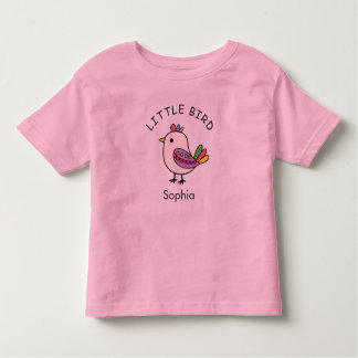Camiseta De Bebé CARTOON LITTLE BIRD personalize this template