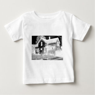 Camiseta De Bebé Casa abandonada - negativo