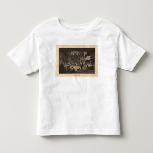 Camiseta De Bebé Casa de campo de Chinook, Oregon (Anverso)