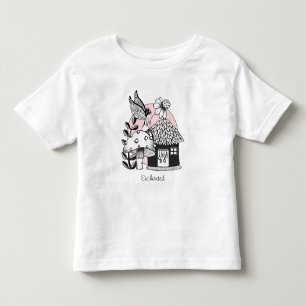 Camiseta De Bebé Casa De Hadas Y De Hadas Encantadas