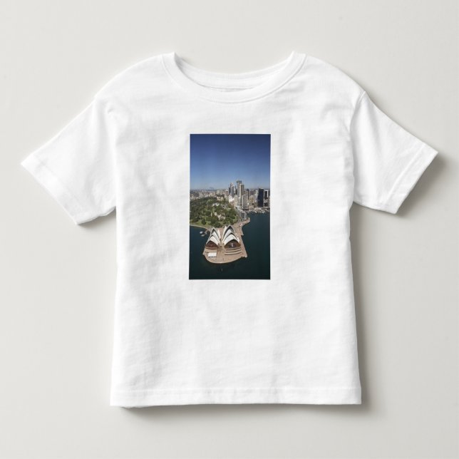 Camiseta De Bebé Casa de la Ópera de Sydney, Jardines Botánicos Rea (Anverso)