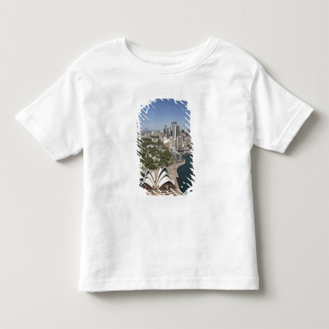 Camiseta De Bebé Casa de la Ópera de Sydney, Jardines Botánicos Rea (Anverso)