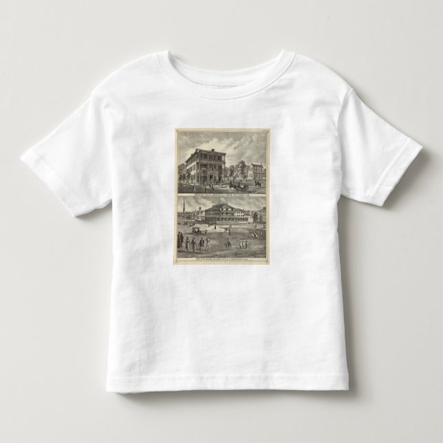 Camiseta De Bebé Casa de Moncrief, Jacksonville (Anverso)