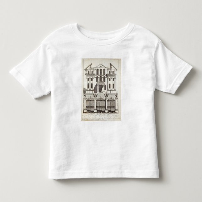 Camiseta De Bebé Casa de Monmouth, cuadrado de Soho (Anverso)