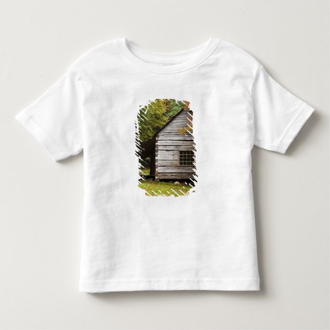 Camiseta De Bebé Casa de Ogle Bud, Gran Montañas Smoky Nacional (Anverso)