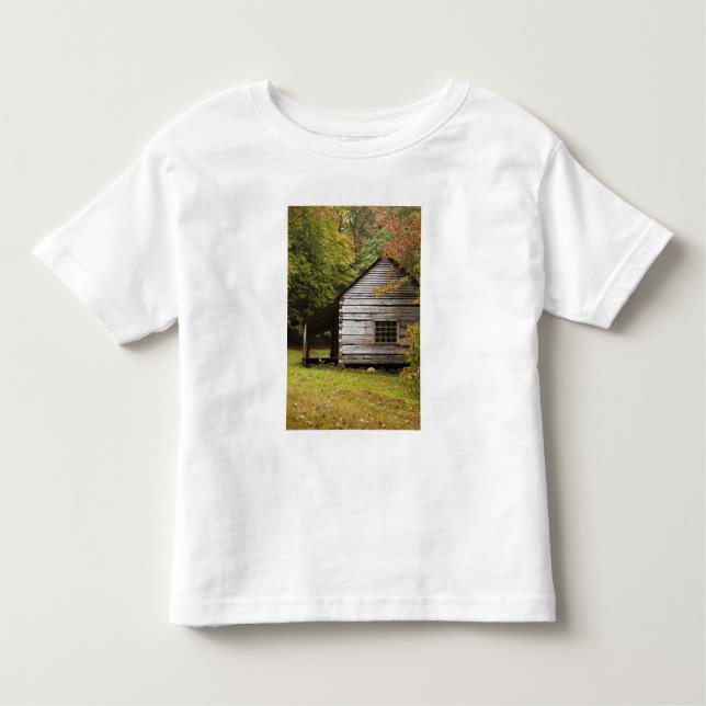 Camiseta De Bebé Casa de Ogle Bud, Gran Montañas Smoky Nacional (Anverso)
