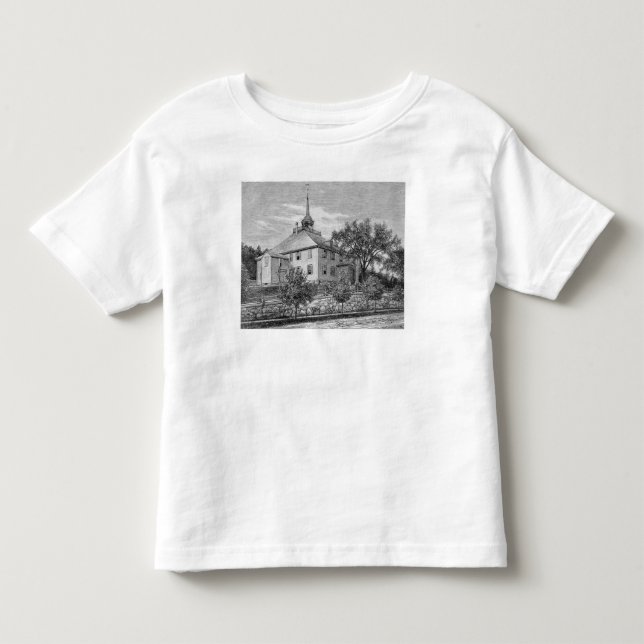 Camiseta De Bebé Casa de reunión en Hingham (Anverso)