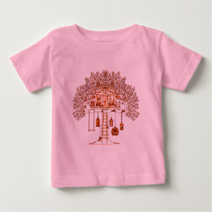 Camiseta De Bebé Casa del árbol