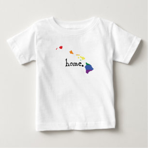 Camiseta De Bebé Casa del Orgullo Gay Hawai