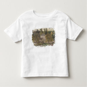 Camiseta De Bebé Casa en la ermita, Pontois de Camille Pissarro el