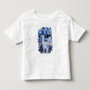 Camiseta De Bebé Casa pintada de azul tradicional, Jodphur