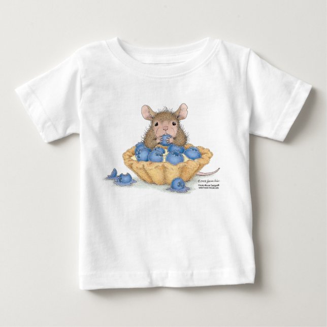 Camiseta De Bebé Casa-Ratón Designs® - ropa (Anverso)