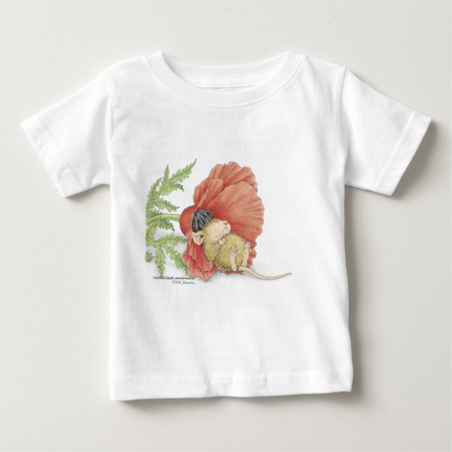 Camiseta De Bebé Casa-Ratón Designs® - ropa (Anverso)