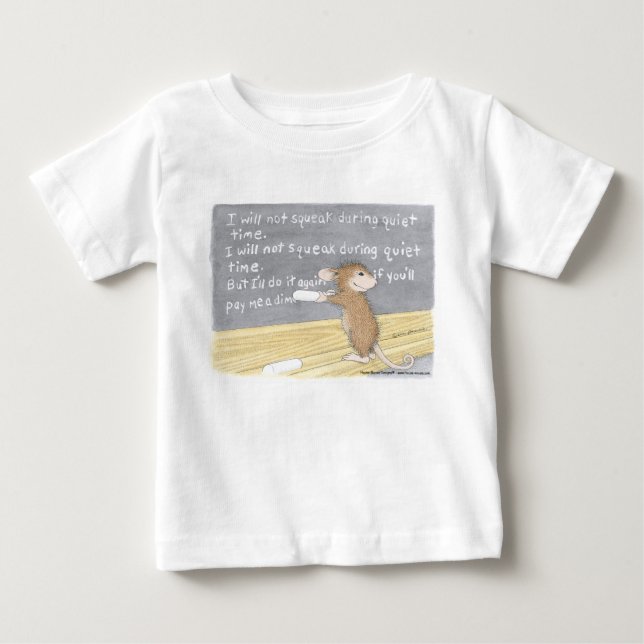 Camiseta De Bebé Casa-Ratón Designs® - ropa (Anverso)
