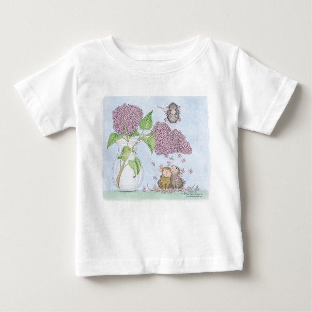 Camiseta De Bebé Casa-Ratón Designs® - ropa (Anverso)