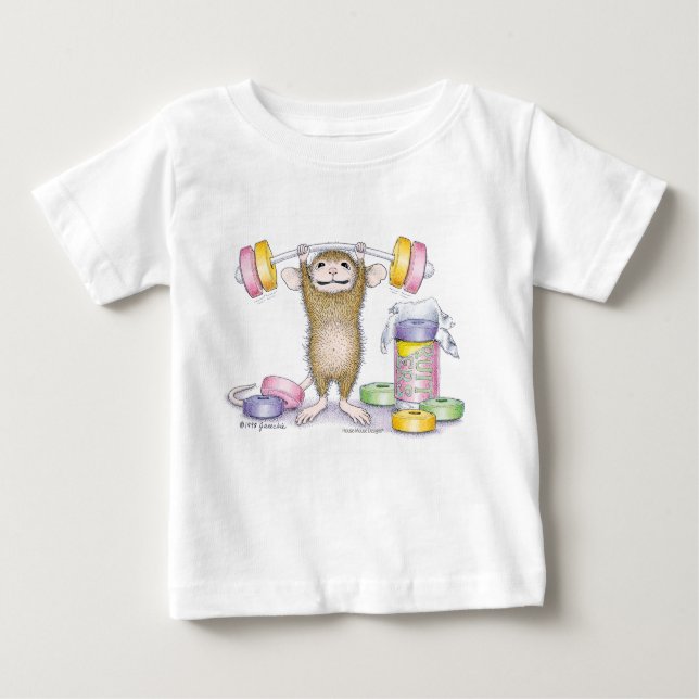Camiseta De Bebé Casa-Ratón Designs® - ropa (Anverso)