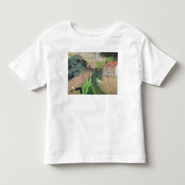 Camiseta De Bebé Casa y cañas, c.1921-24 (Anverso)