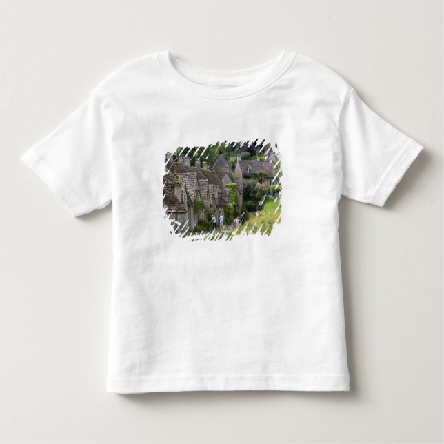 Camiseta De Bebé Casas de piedra de algodón en el pueblo de (Anverso)