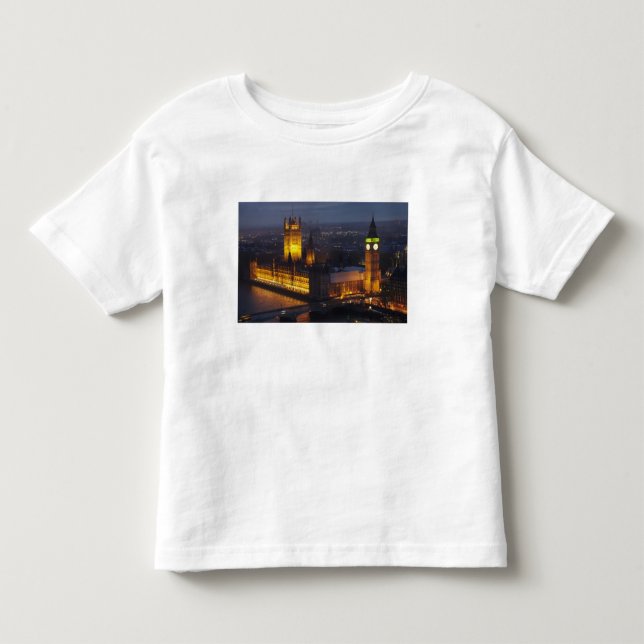 Camiseta De Bebé Casas del Parlamento, Big Ben, Westminster (Anverso)
