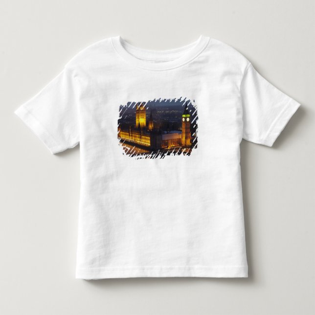 Camiseta De Bebé Casas del Parlamento, Big Ben, Westminster (Anverso)