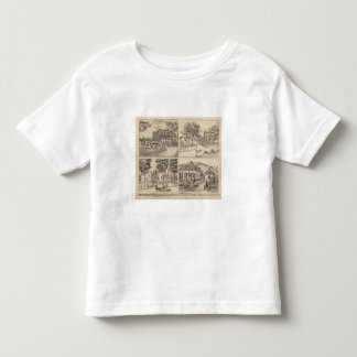 Camiseta De Bebé Casas en Sudbury y Danby