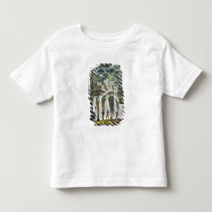 Camiseta De Bebé Cascada del puerto Praslin, nueva Irlanda, del