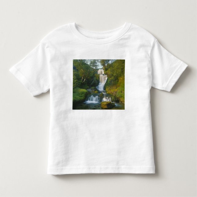 Camiseta De Bebé Cascada, Isla de Skye, Escocia (Anverso)