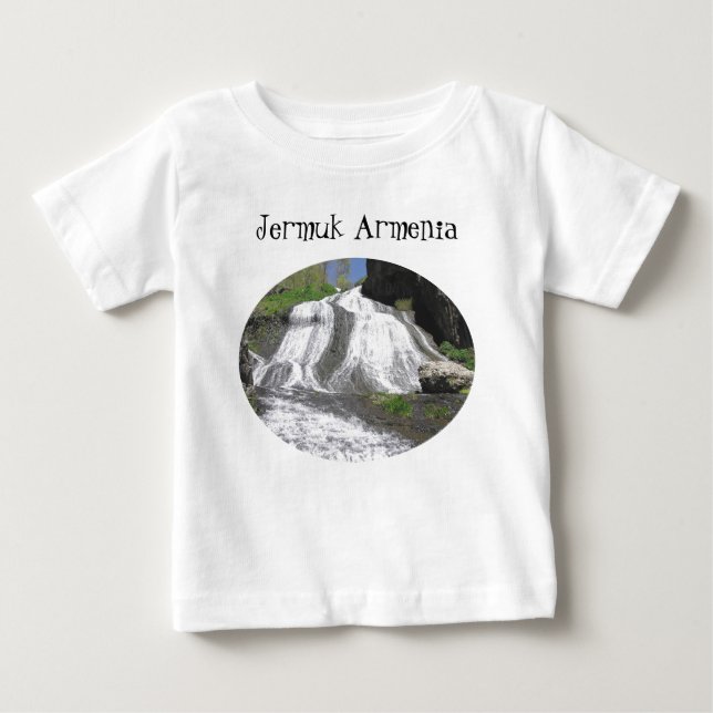 Camiseta De Bebé Cascada Jermuk Armenia (Anverso)