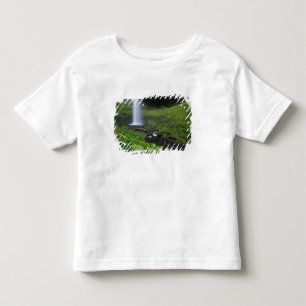 Camiseta De Bebé Cascada Latourell, desfiladero del río Columbia, O