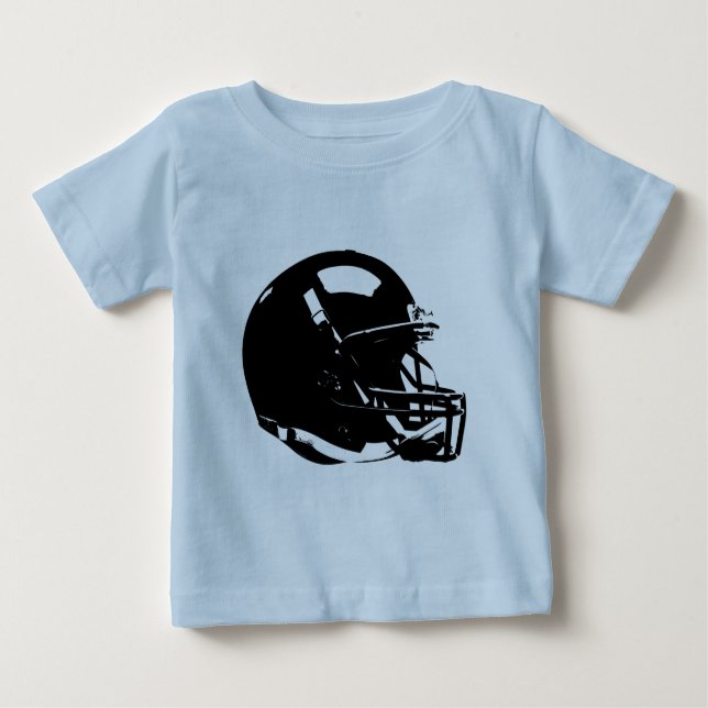 Camiseta De Bebé Casco de fútbol de arte pop (Anverso)