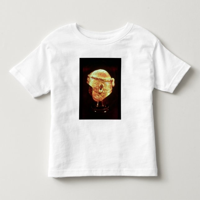 Camiseta De Bebé Casco del electro de rey Mes-Kalem-Cavar (Anverso)