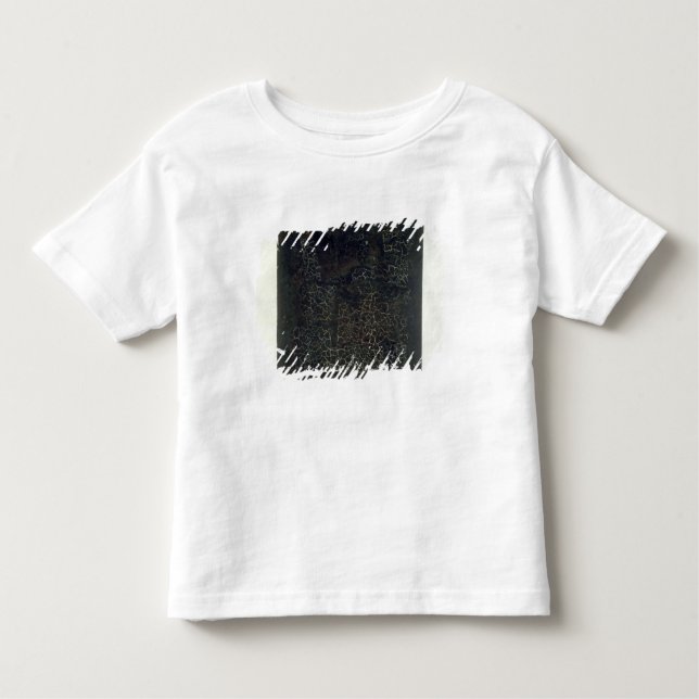 Camiseta De Bebé Casilla negra (Anverso)