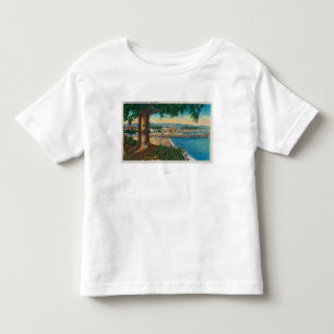 Camiseta De Bebé Casino y embarcadero, Santa CruzSanta Cruz, CA