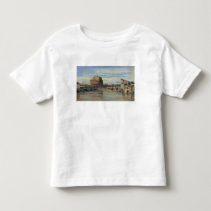 Camiseta De Bebé Castel Sant Ángel y el río Tíber, Roma