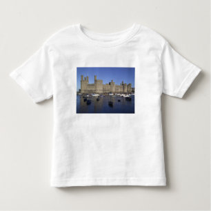 Camiseta De Bebé Castillo de Caernarfon, Gwynedd, Gales (RF)