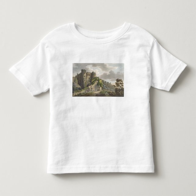 Camiseta De Bebé Castillo de Carisbrook, 'de la isla del Wight (Anverso)