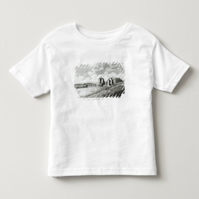 Camiseta De Bebé Castillo de Carisbrook, isla del Wight, placa I (Anverso)