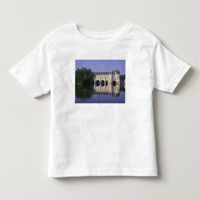 Camiseta De Bebé Castillo de Chenonceau, Valle del Loira, (Anverso)