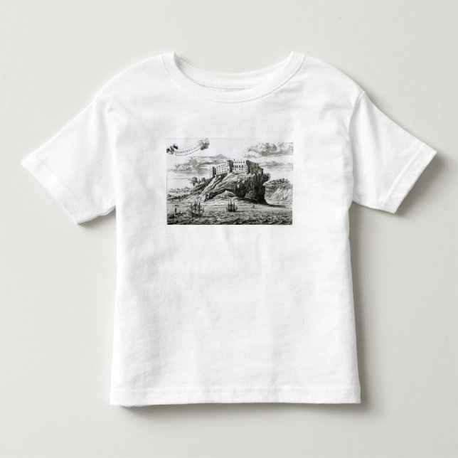 Camiseta De Bebé Castillo de Dunnottar (Anverso)