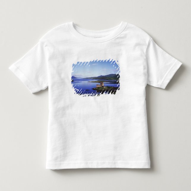 Camiseta De Bebé Castillo de Eilean Donan, Dornie, Highlands, (Anverso)