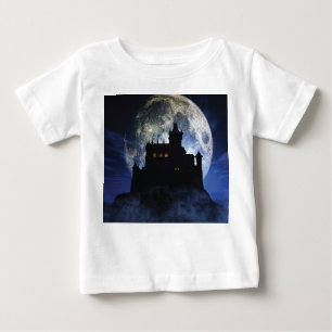 Camiseta De Bebé Castillo de fantasía durante la noche