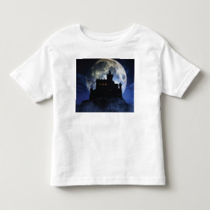 Camiseta De Bebé Castillo de fantasía durante la noche